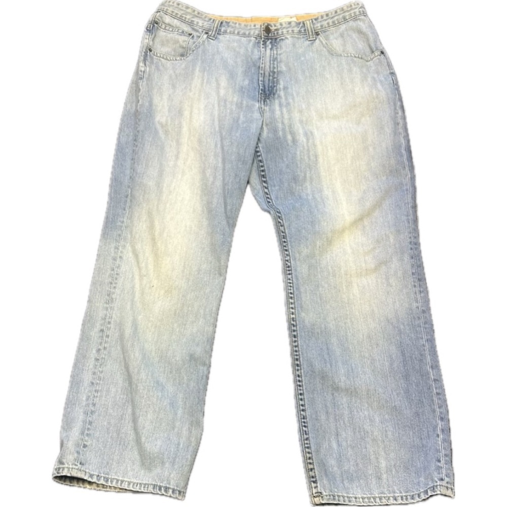 Timberland Relaxed Fit Men’s Light Wash Blue Jeans Wide Leg  Outdoor Gear 2007